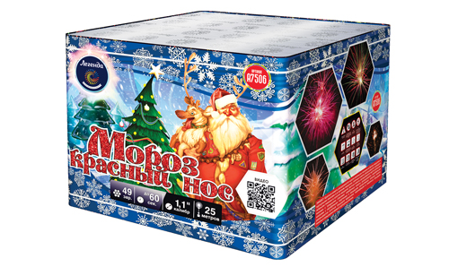  Батарея салютов Мороз Красный Нос  в Тулуне